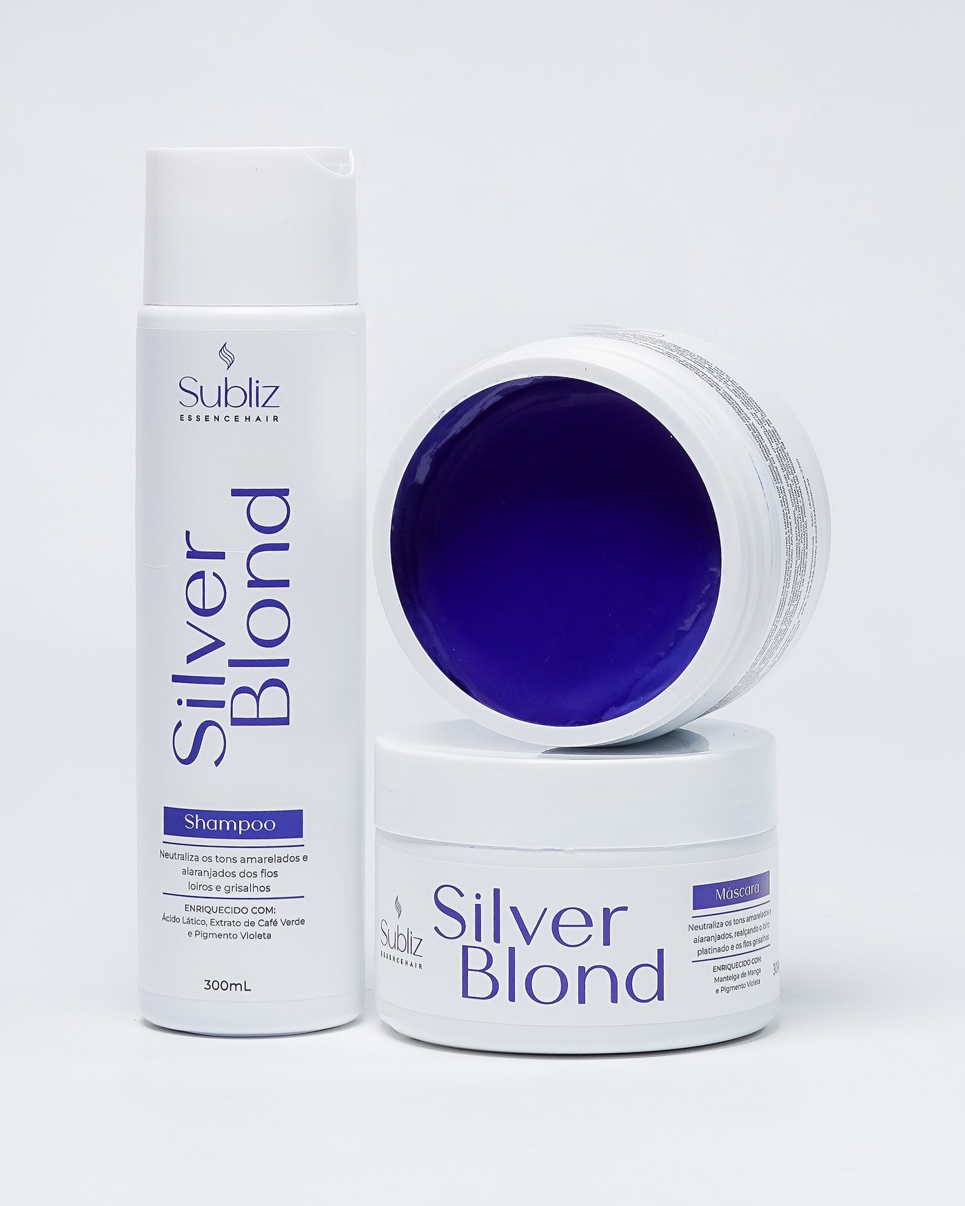 Silver Blond Subliz Essence Hair — foto 1
