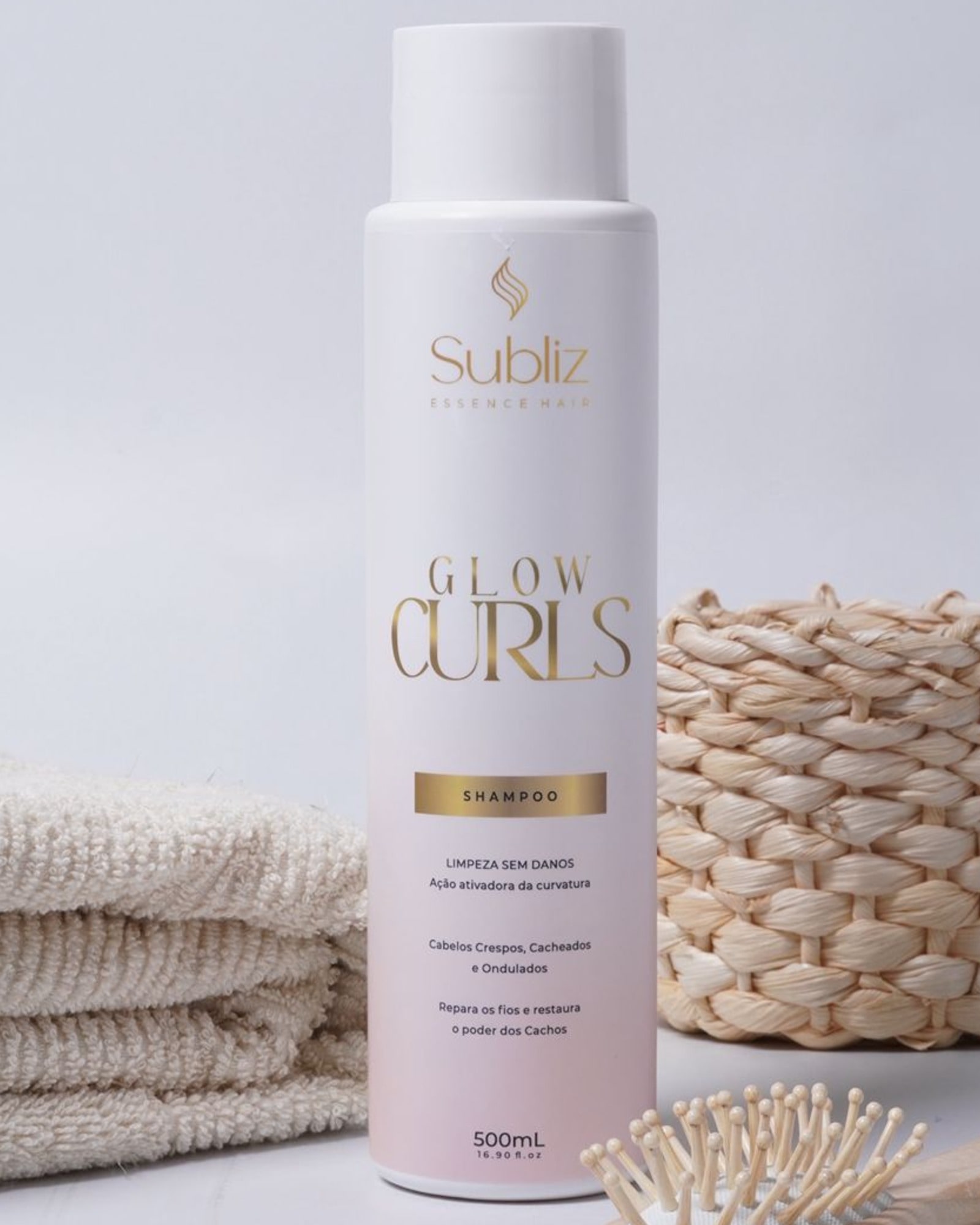 Shampoo Glow Curls — Linha Glow Curls Subliz