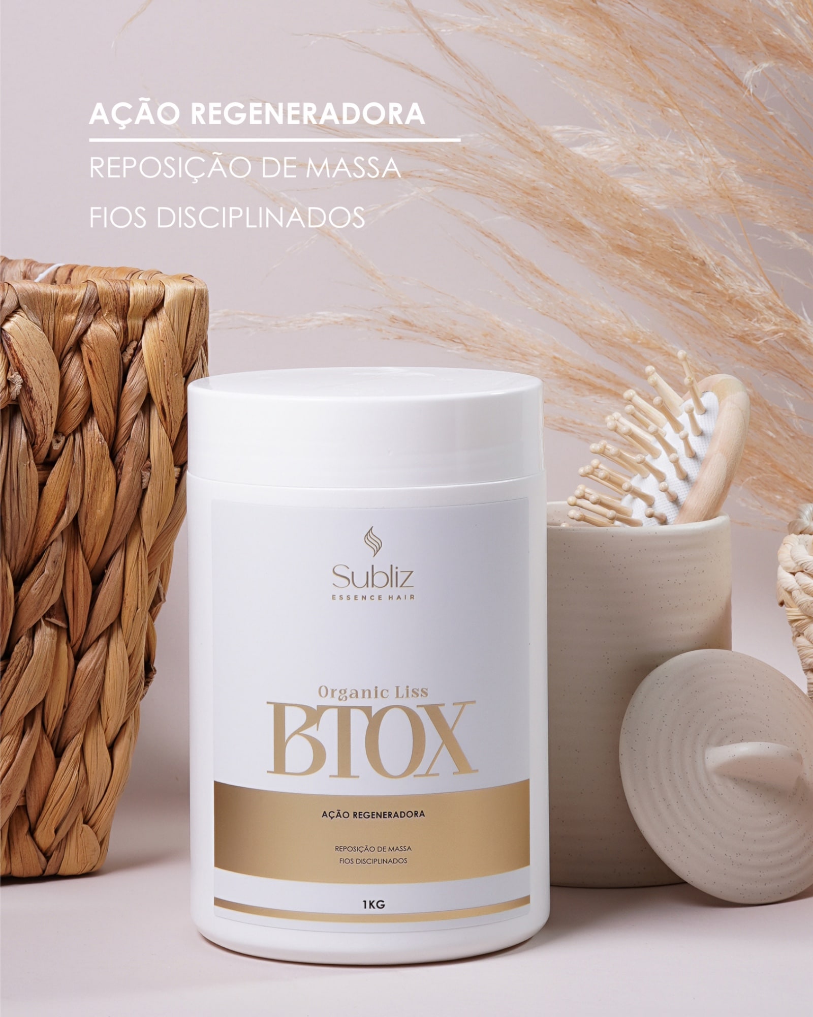 Linha Organic Liss BTOX Subliz Essence Hair