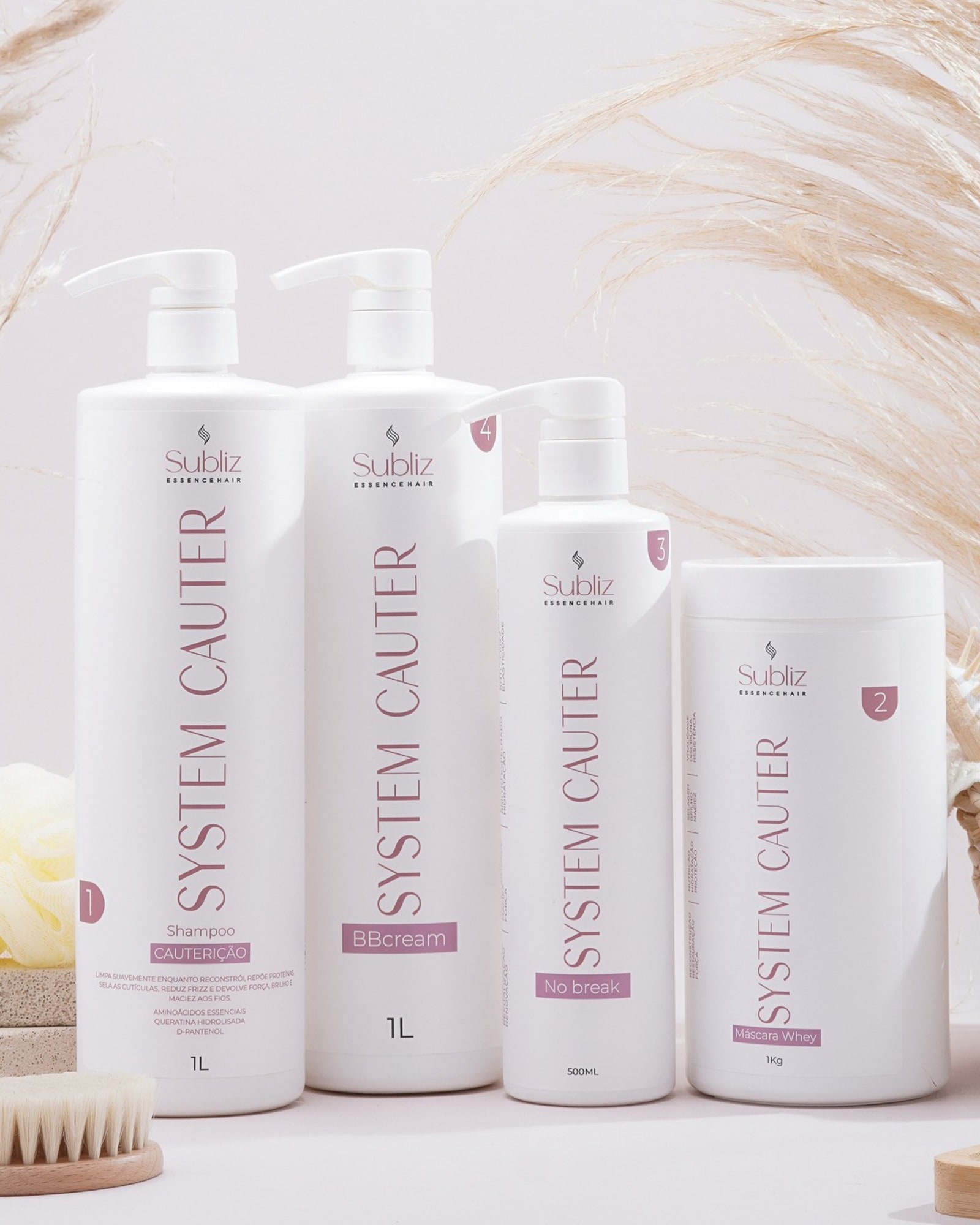Linha Kit System Cauter Subliz Essence Hair