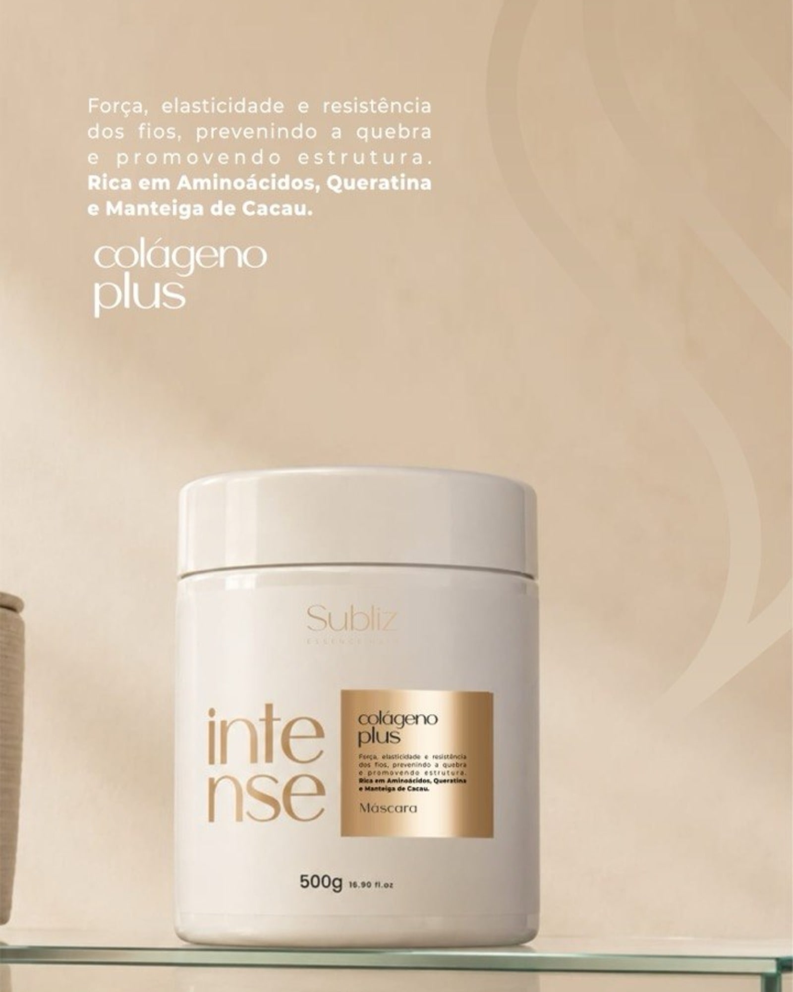 Colagen Plus Máscara — Linha Máscara Colagen Plus Subliz