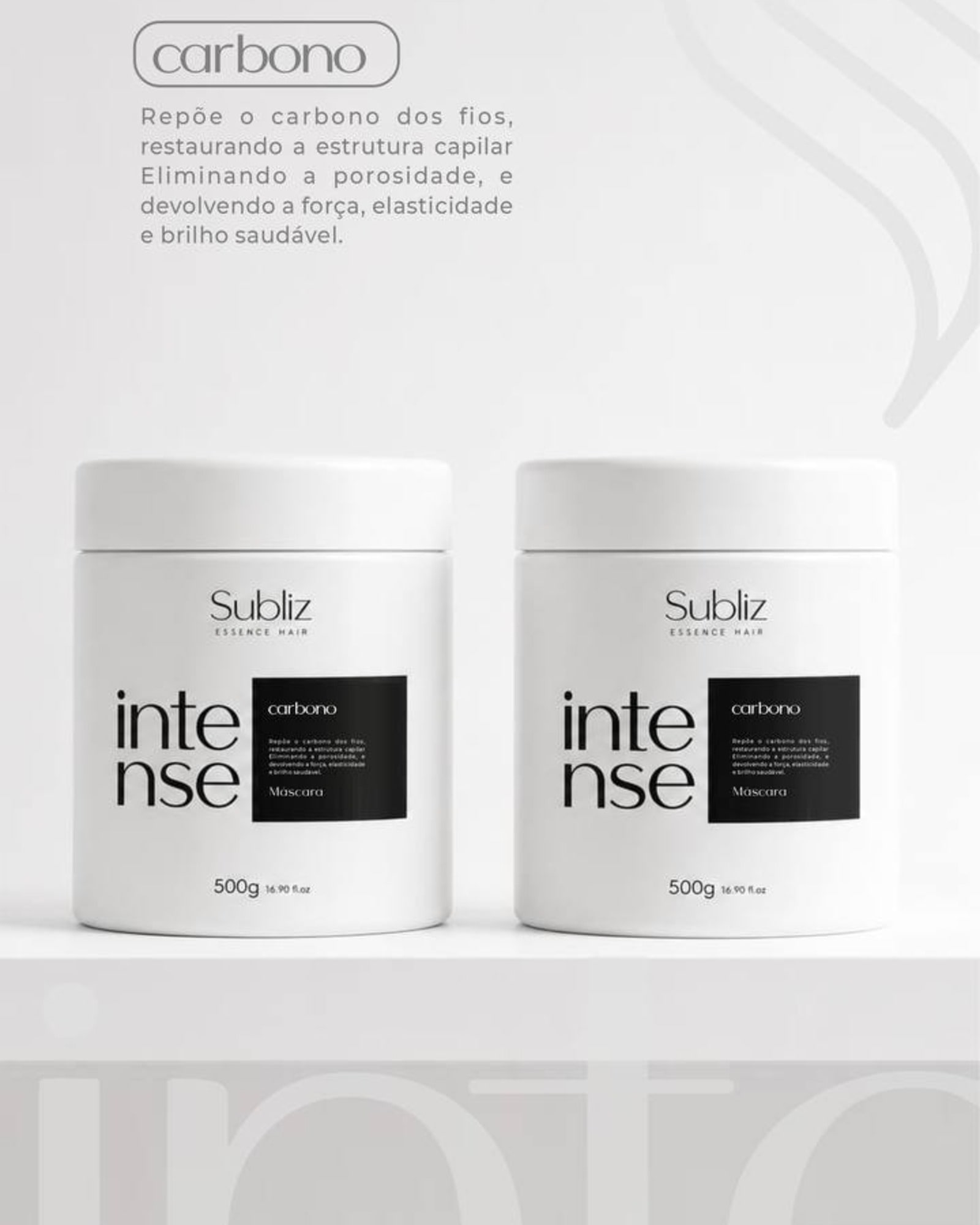 Linha Máscara Carbono Subliz Essence Hair