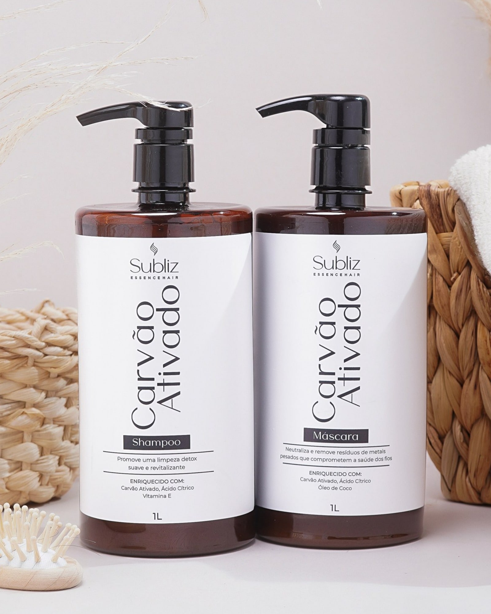 Carvão Ativado Subliz Essence Hair — foto 3