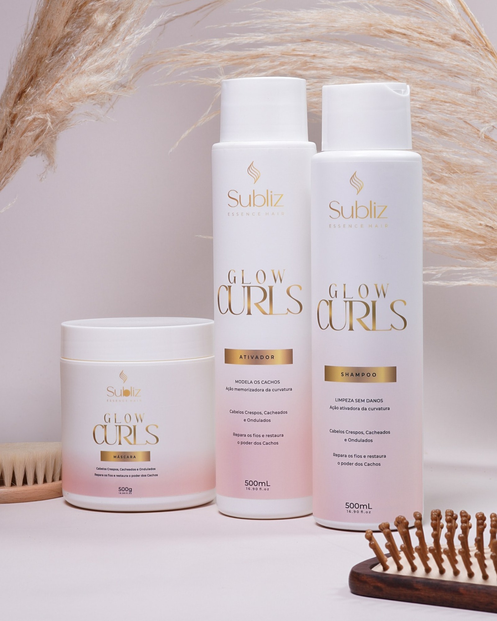 Linha Glow Curls Subliz Essence Hair