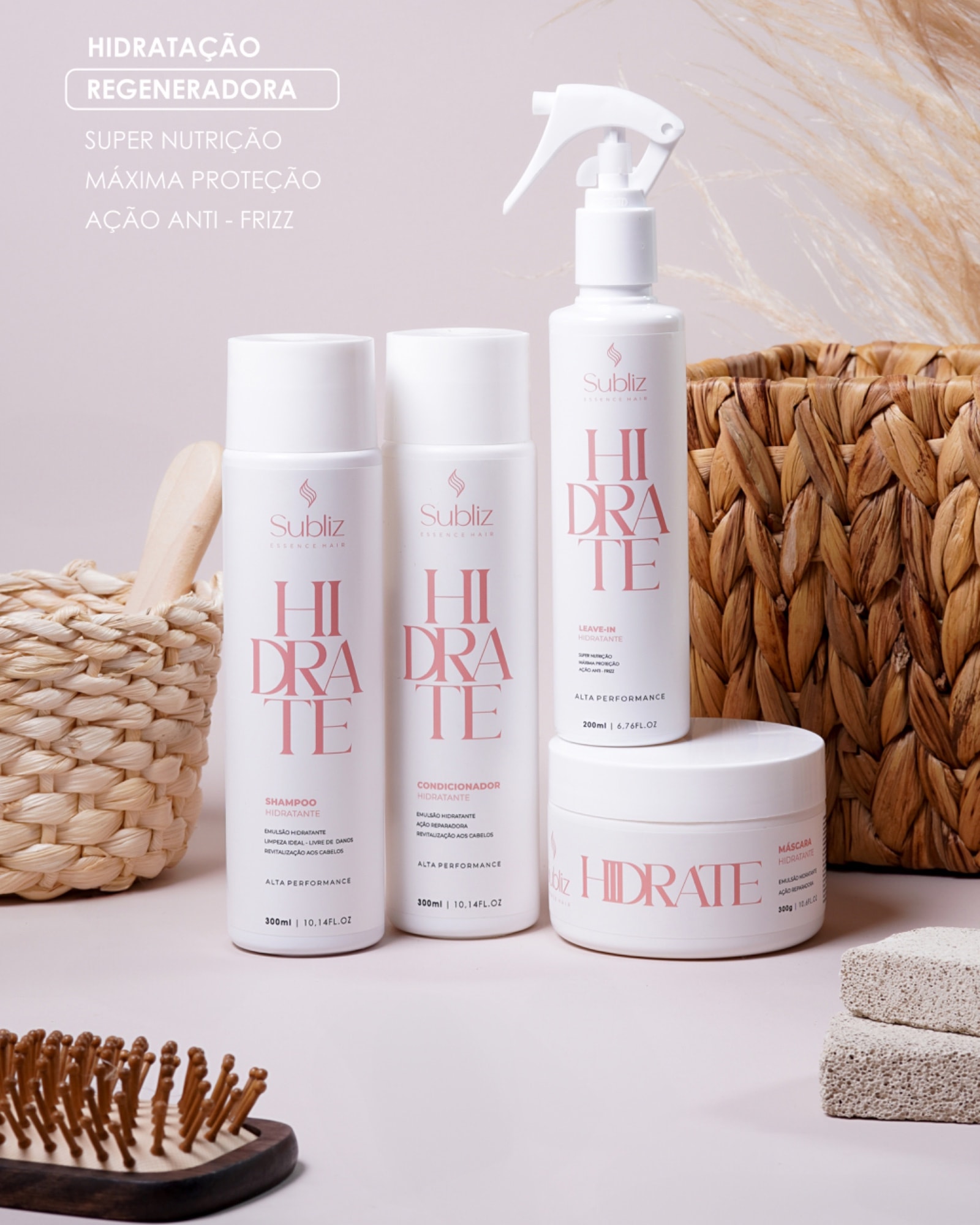 Linha Kit Hidrate Subliz Essence Hair