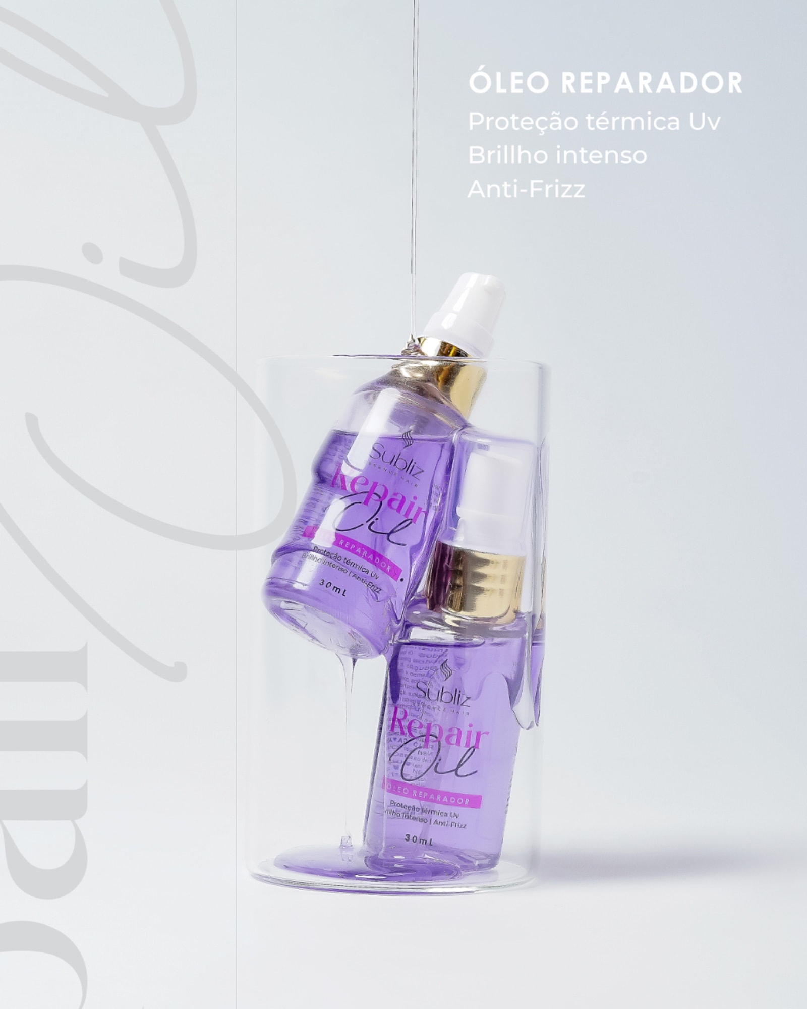 Linha Repair Oil Uva Subliz Essence Hair