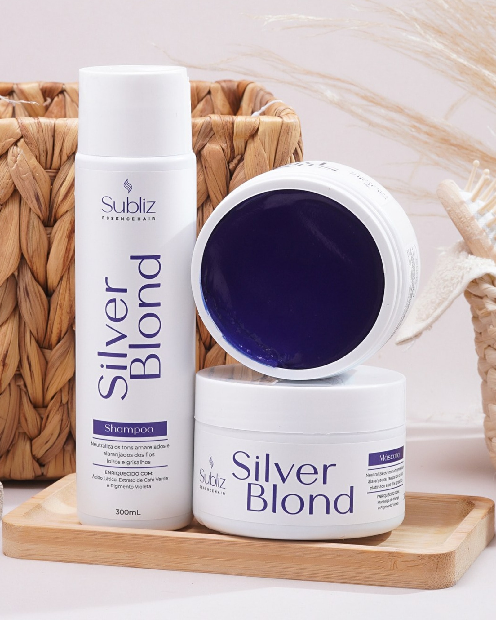 Linha Silver Blond Subliz Essence Hair