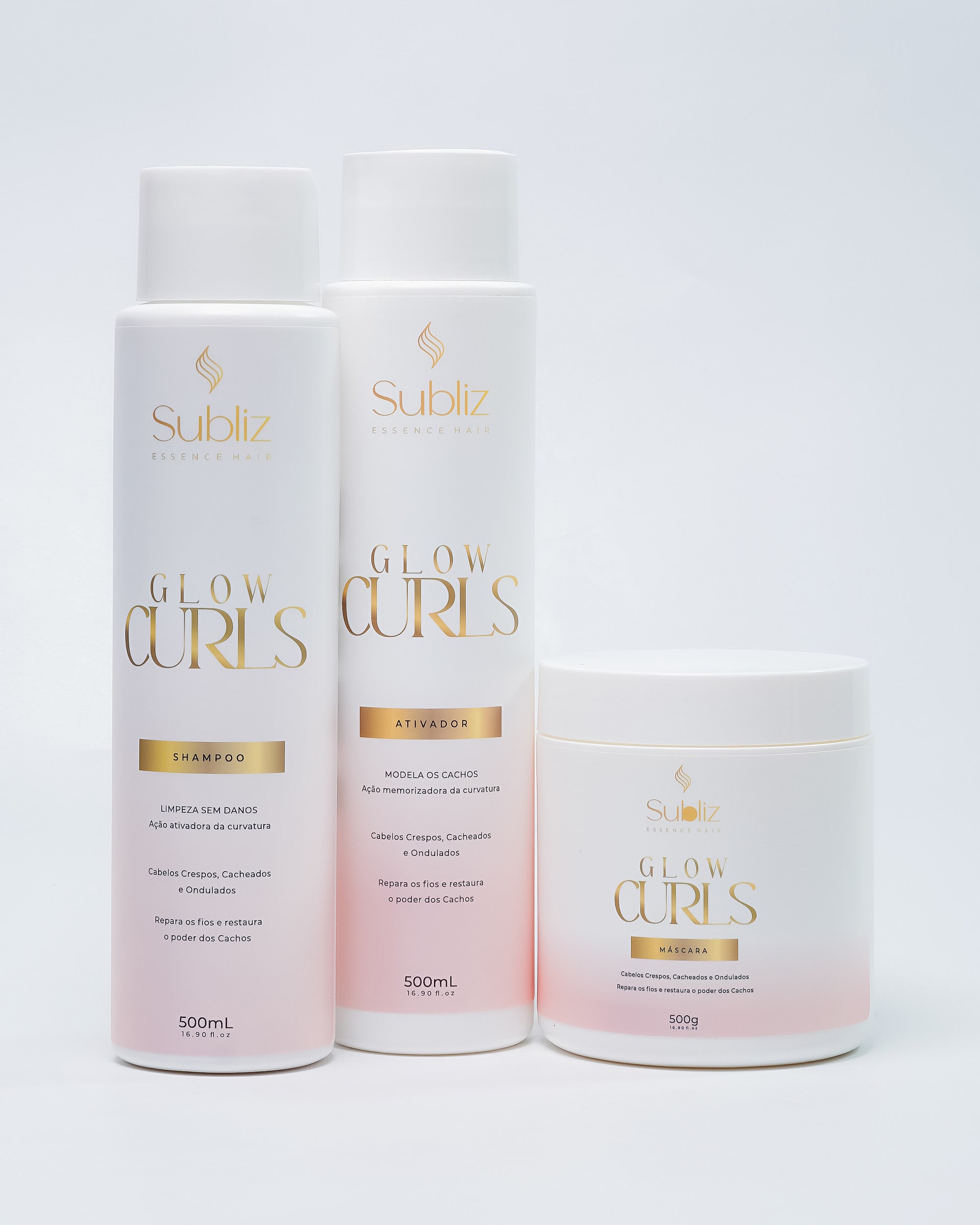 Linha Glow Curls Subliz Essence Hair